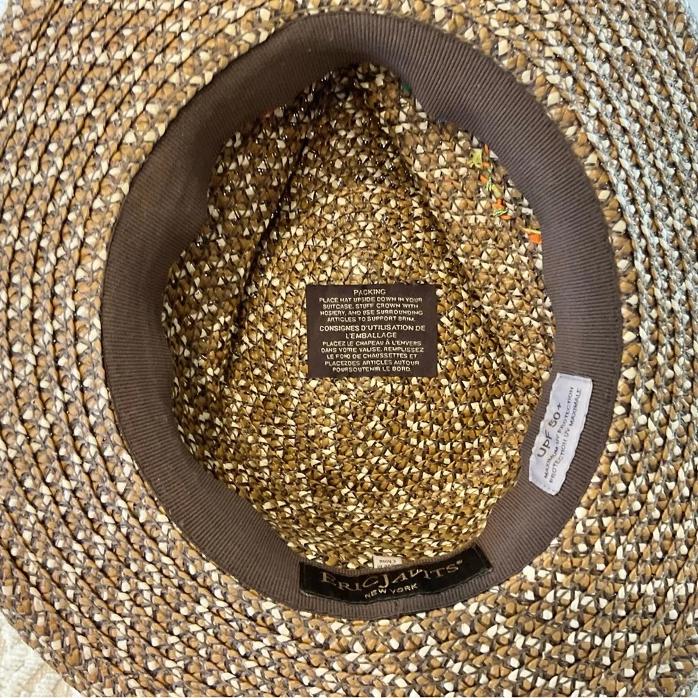 Eric Javits Colorful Packable/SPF 50 Hat, EUC - Picture 6 of 8
